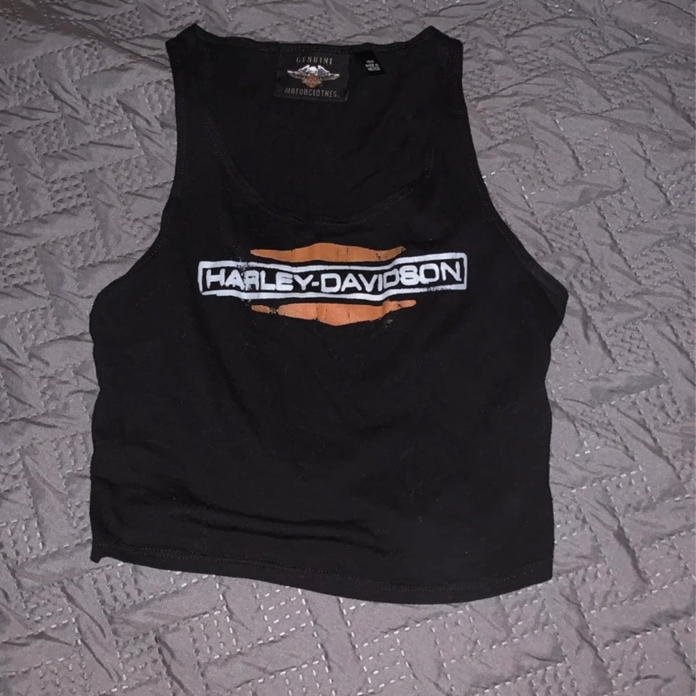 Harley Davidson Crop Top